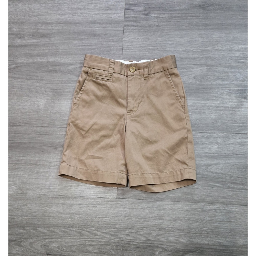 Polo Ralph Lauren Flat Front Khaki Shorts Boys 4T Preppy Adjustable Waist
